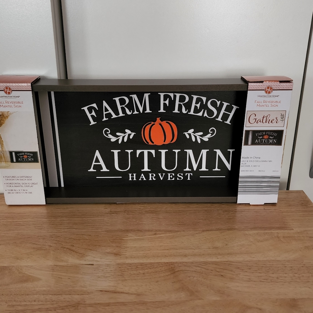 Fall Decor double sided